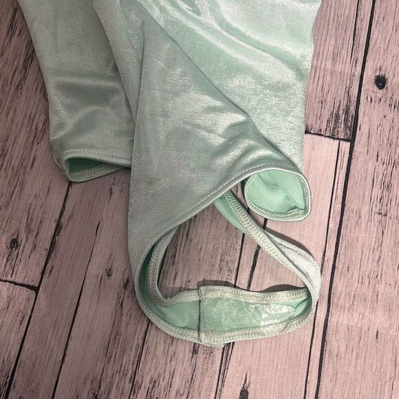 Free People Intimately Sky Mist Green / Mint Green 100 Ways Wrap Bodysuit - Size - Picture 15 of 16